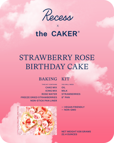 Recess Caker Birthday Cake Kit