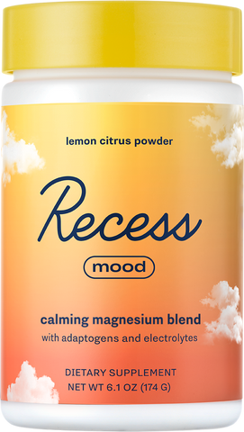Recess Mood Powder - Lemon Citrus - 28 Serving Tub Subscription
